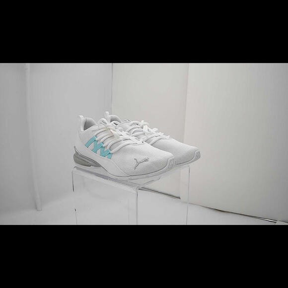 PUMA Women's RIAZE PROWL Sneaker, Puma White-Gulf Stream, 10 - Picture 1 of 4